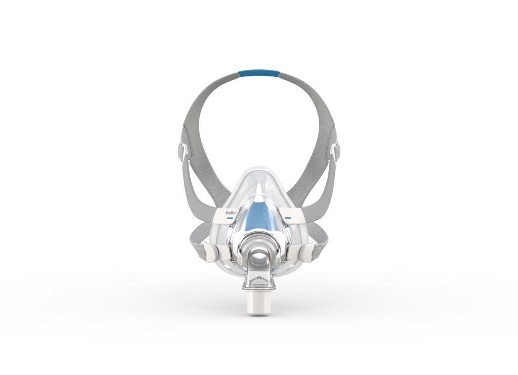 ResMed AirFit F20 full face CPAP mask, front view