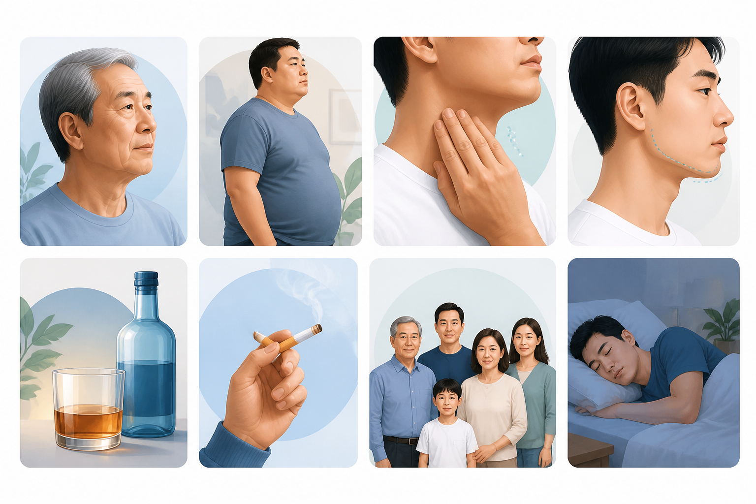 Sleep apnea risk factors overview