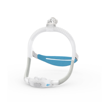 ResMed AirFit P30i nasal pillows CPAP mask with top-of-head tube
